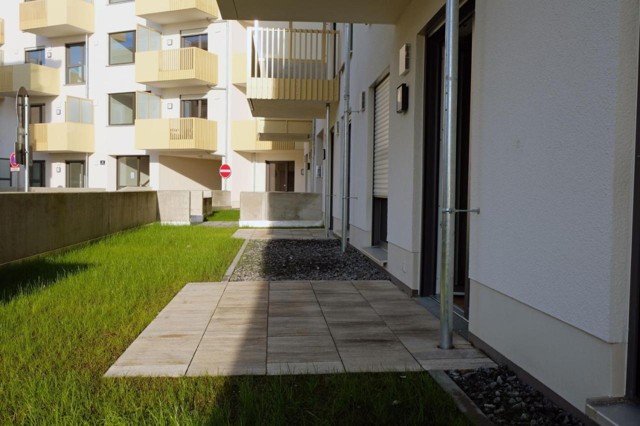 Design Apartment Nr 2 Mit Terrasse Und Parkplatz Straubing Extérieur photo